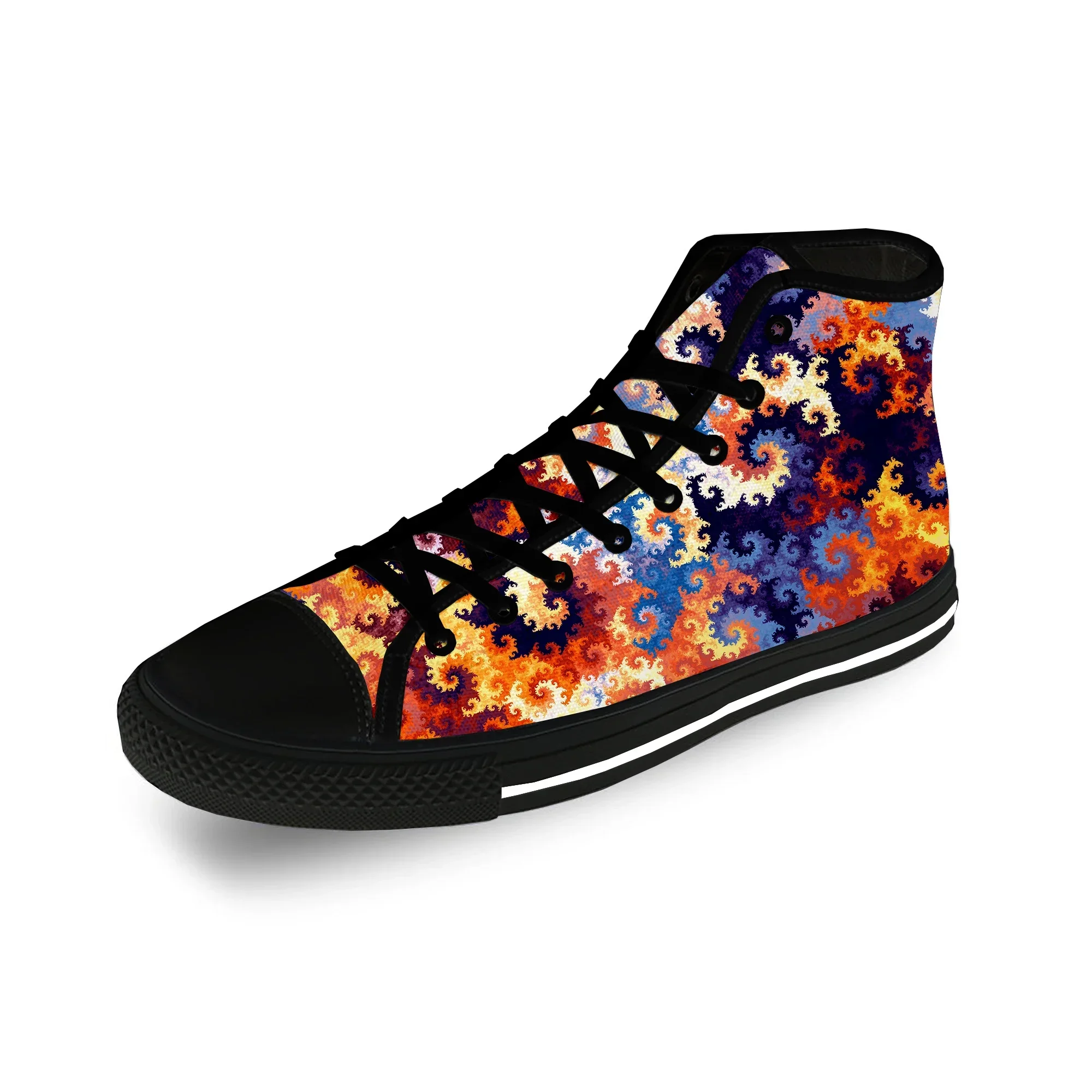 Women'S Fashion Business Casual - Tênis de Lona Cano Alto com