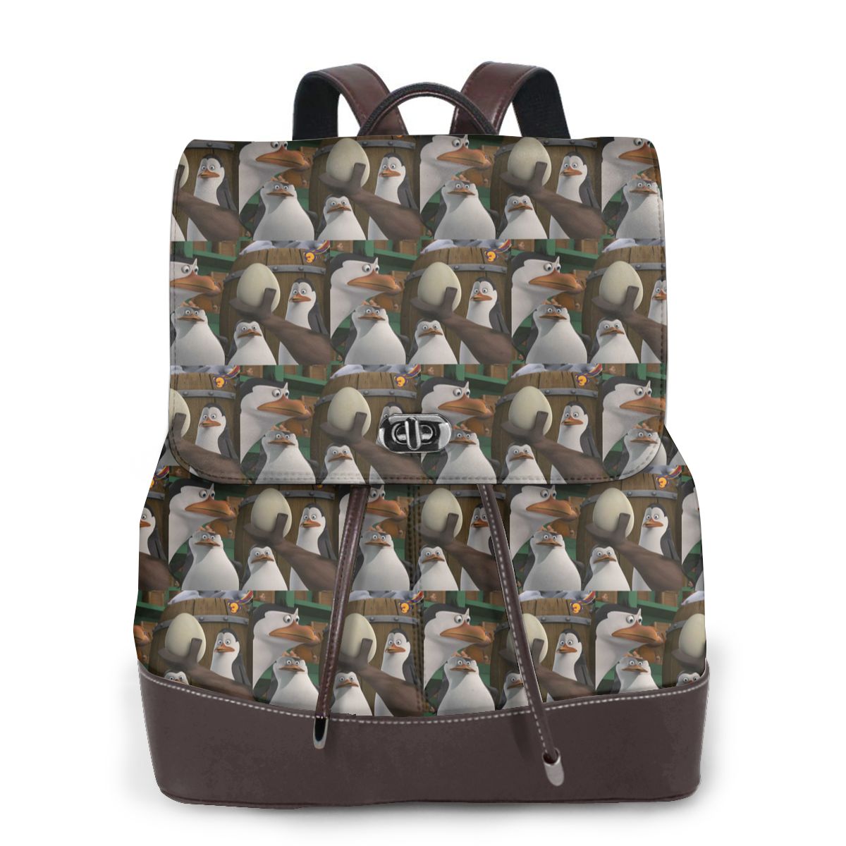 Women Fashion Pose - Mochila escolar Pose Penguins Of Madagascar,
