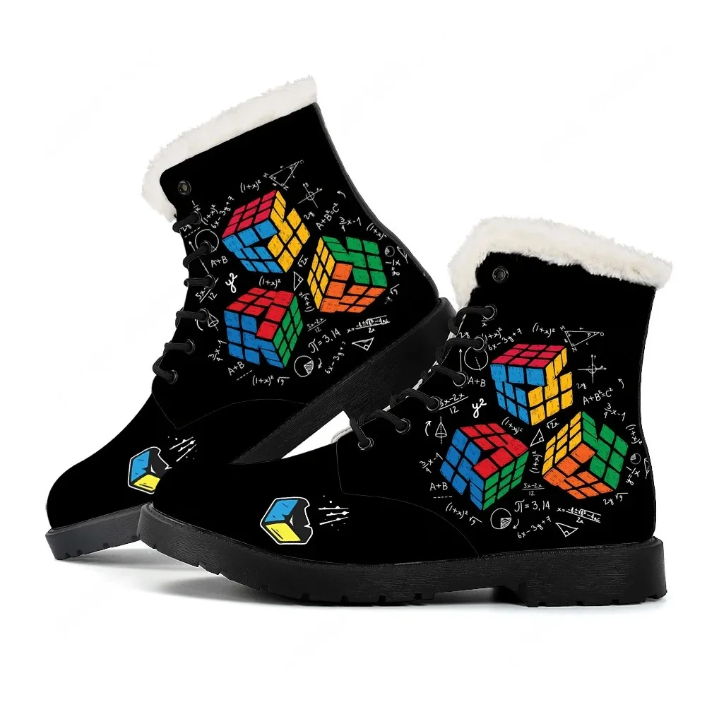 Women'S Fashion Business Casual - Botas de Pelúcia Personalizadas com Design