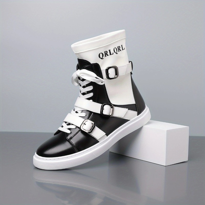 Women'S Fashion Business Casual - Botas Masculinas de Moda com Fivela
