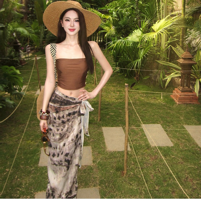 Tie Dye Two Piece - Conjunto de duas peças para férias