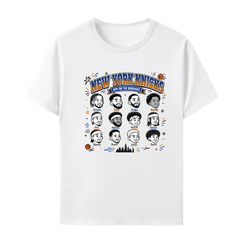 Women'S Fashion York - Camiseta New York Knicks para homens