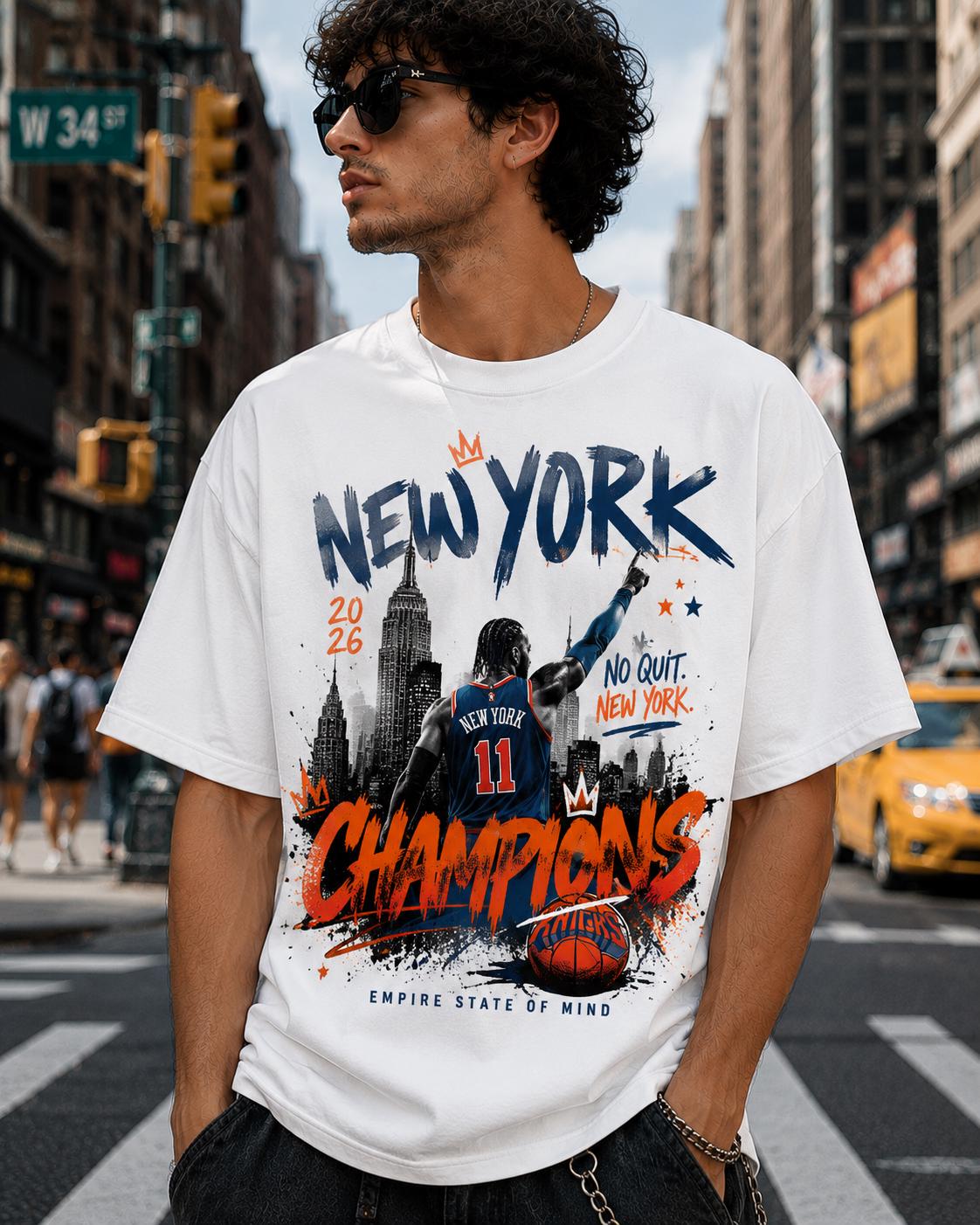 Women'S Fashion York - Camiseta Jalen Brunson Campeão de Nova