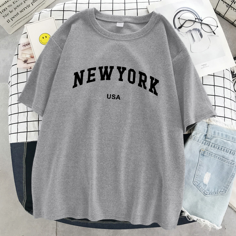 Women'S Fashion York - Nova york eua cidade carta gráfico