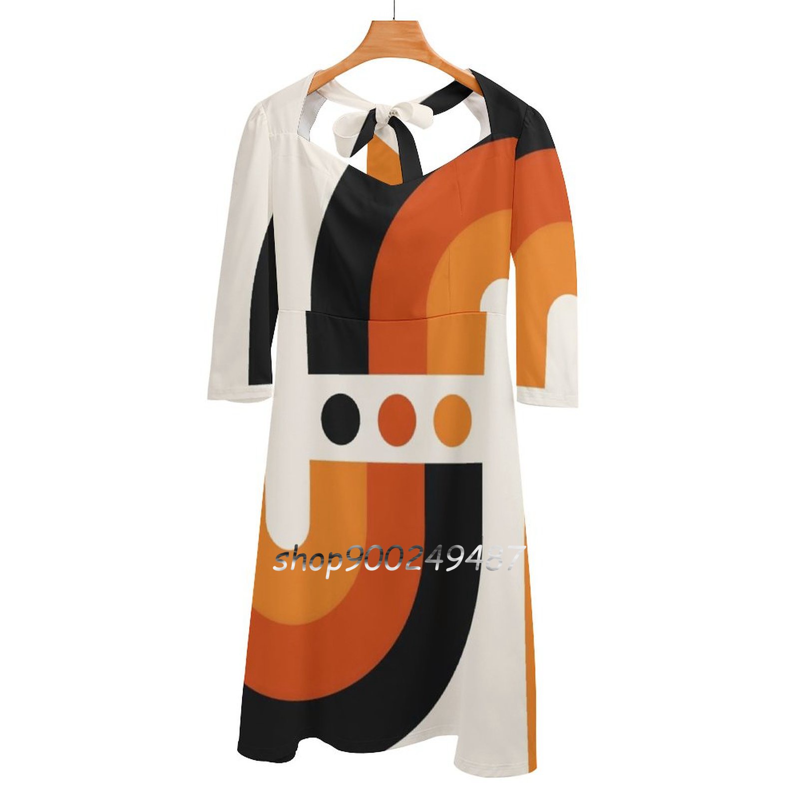Women'S Fashion Of The 60S - Vestido feminino arco-íris Flare, vestido com
