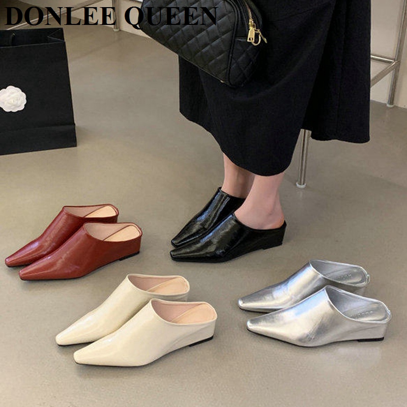 Women Queen Fashion - Sandálias Femininas de Moda com Bico