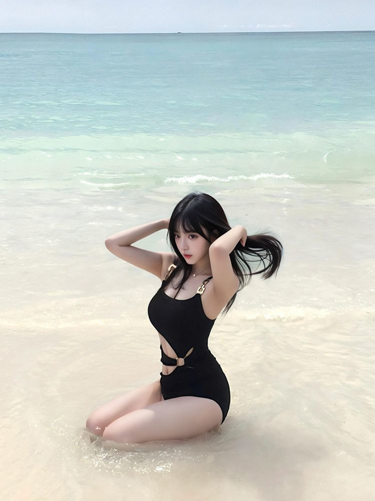 Women Fashion Wear - Maiô Monokini Feminino Sexy com Recortes