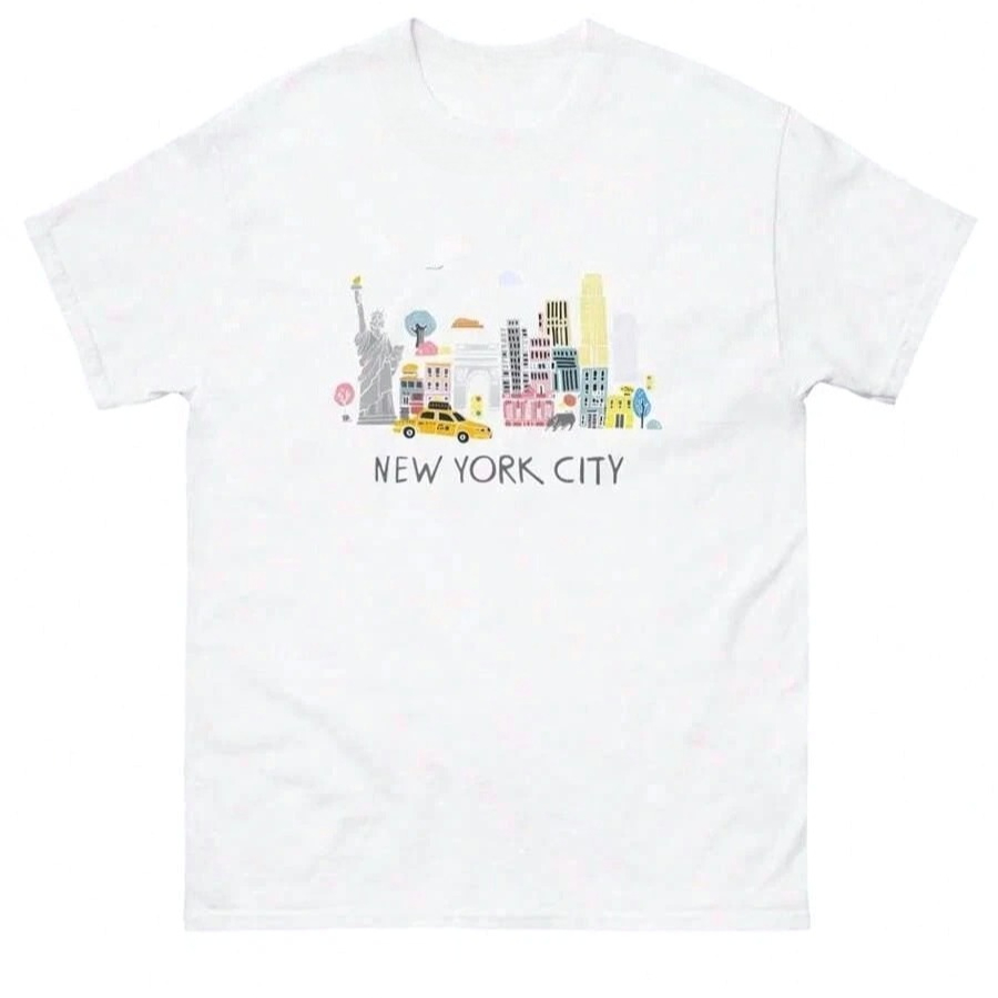 Women'S Fashion York - Camisetas estampadas divertidas com design de