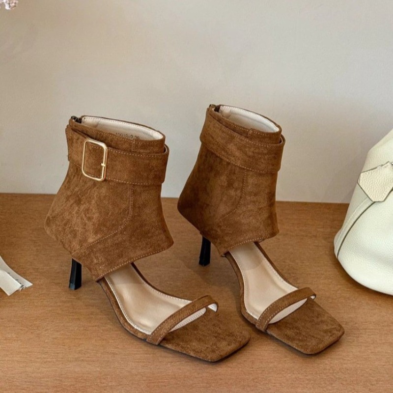 Women'S Fashion Boots - Botas Femininas Retrô de Verão com