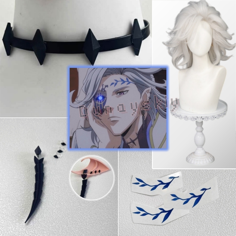 Women Fashion Necklace - Peruca de Cosplay Hades Anime Record
