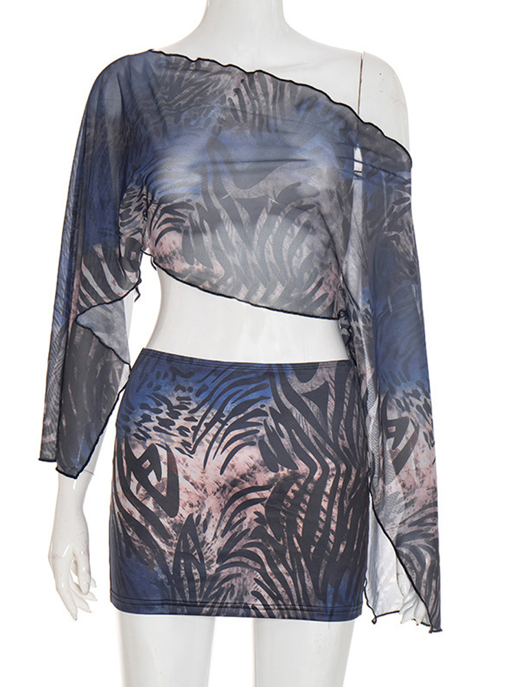 Conjunto Sexy de Duas Peças co - Tie Dye Two Piece avaliação e preço