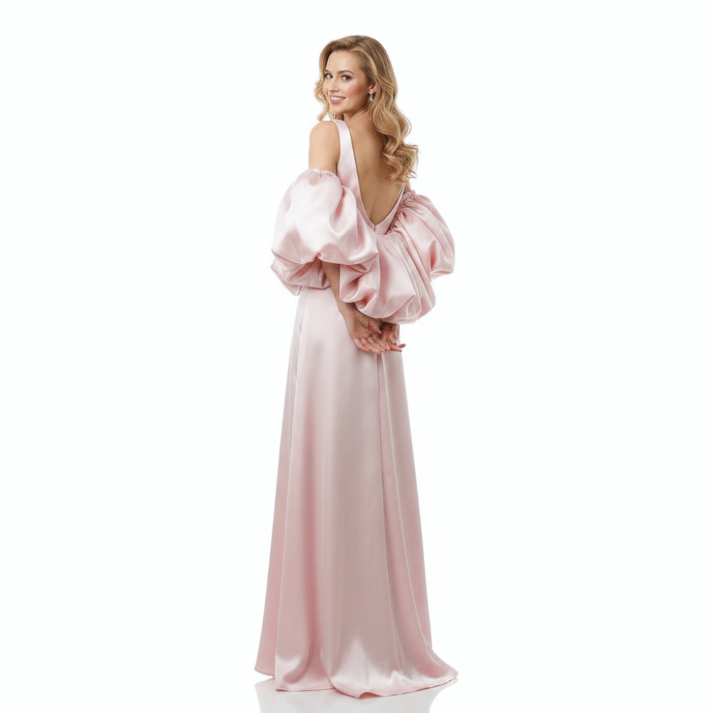 Novo Vestido de Baile Rosa par - Women Fashion Gloves avaliação e preço