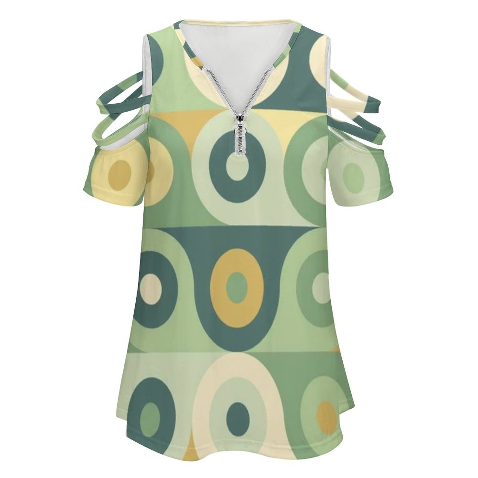 Groovy 70's padrão feminino zí - Women'S Fashion Of The 60S avaliação e preço