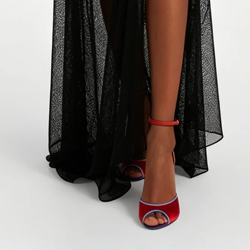 Sandálias de Cetim em Cores Mi - Women Fashion Nova avaliação e preço