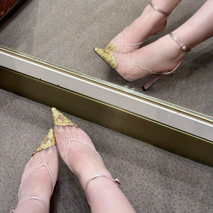 Novas Sandálias de Renda Estil - Women Fashion Korean avaliação e preço