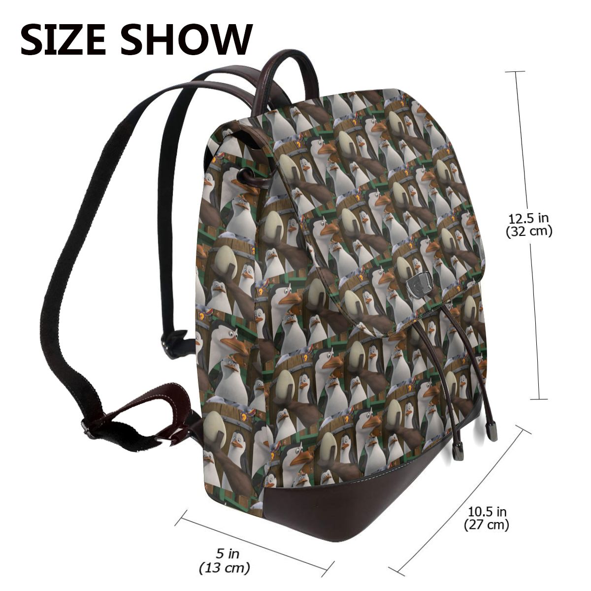 Mochila escolar Pose Penguins  - Women Fashion Pose avaliação e preço