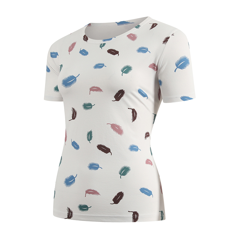 Camiseta feminina de manga cur - Women Fashion Wear avaliação e preço
