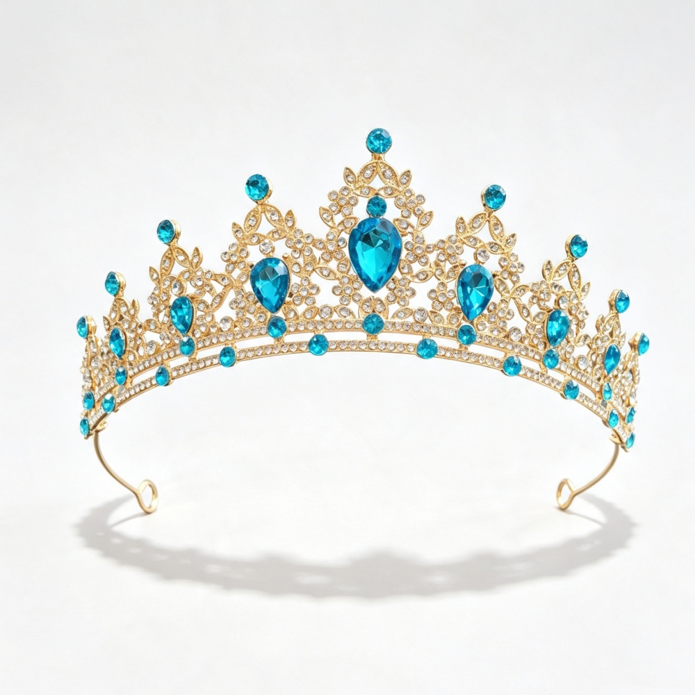 Coroa de Princesa Luxuosa para - Women Queen Fashion avaliação e preço