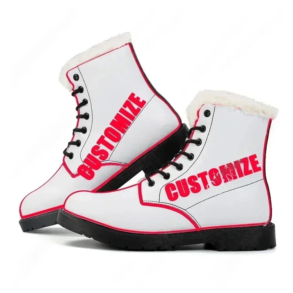 Botas de Pelúcia Personalizada - Women'S Fashion Business Casual avaliação e preço