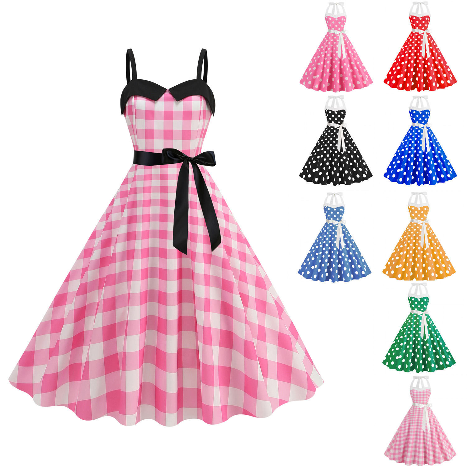 Vestido Elegante Feminino com  - Women'S Fashion Of The 60S avaliação e preço
