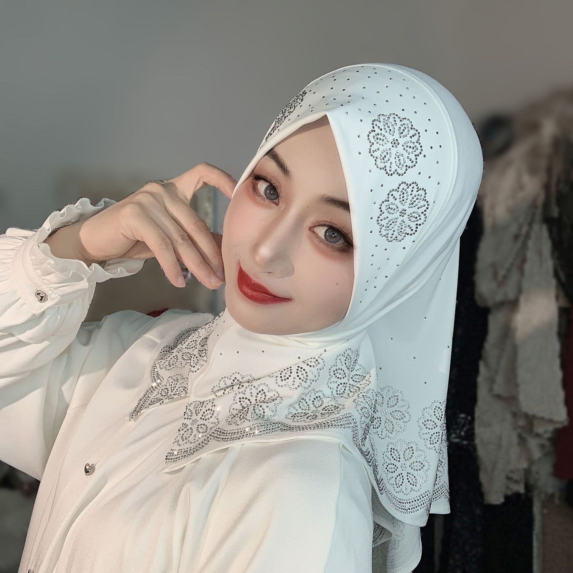 Hijab muçulmano pronto para us - Women Fashion Wear avaliação e preço