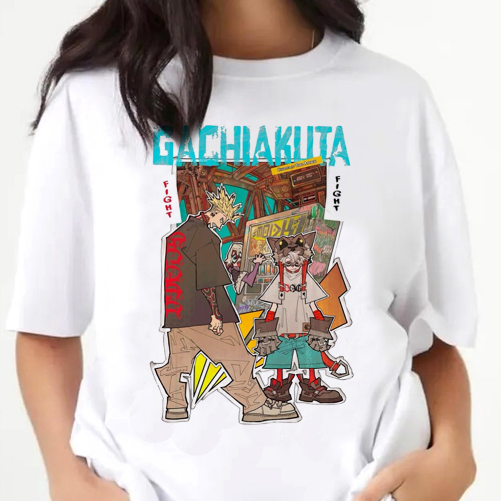 Camiseta feminina gachiakuta,  - Women Fashion 80S avaliação e preço