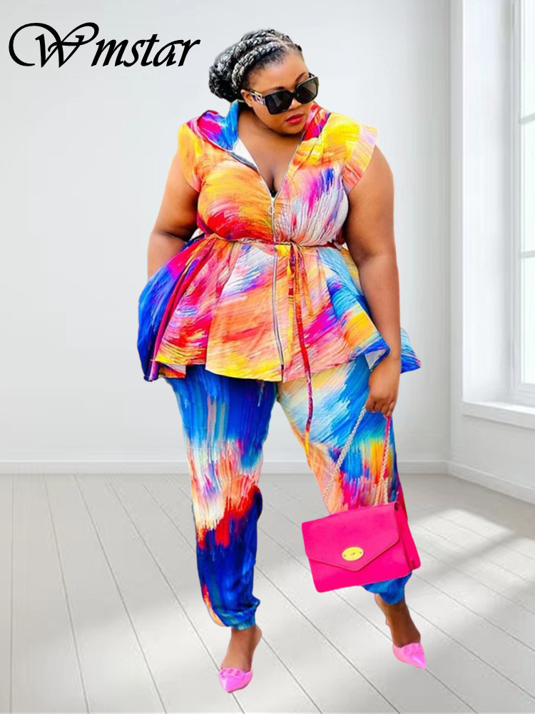 Wmstar-conjunto de correspondê - Tie Dye Two Piece avaliação e preço
