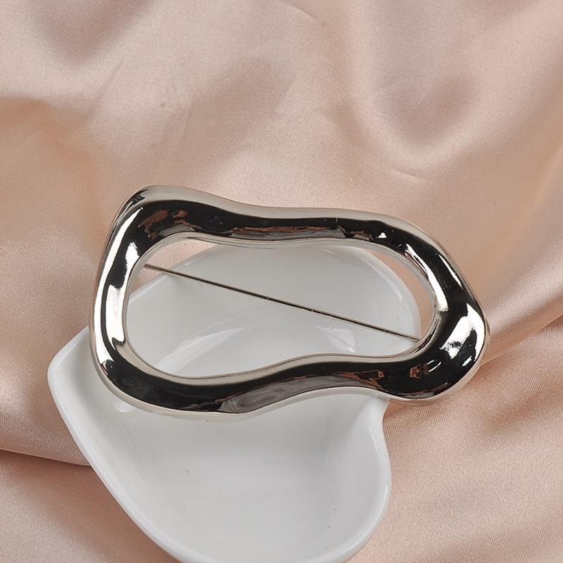 Broches de aço inoxidável com  - Women Fashion 80S avaliação e preço