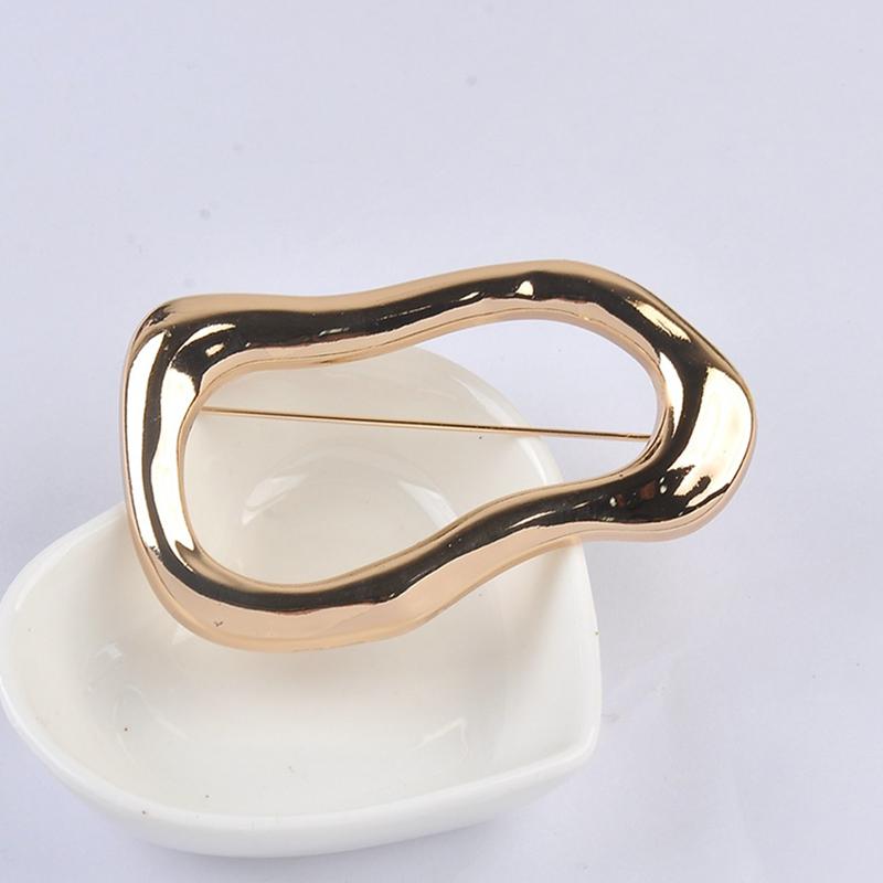 Broches de aço inoxidável com  - Women Fashion 80S avaliação e preço