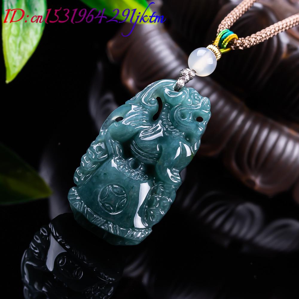 Pingente Pixiu de Jadeíta Birm - Women Fashion Necklace avaliação e preço