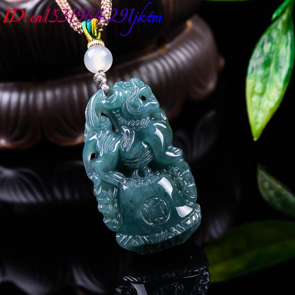 Pingente Pixiu de Jadeíta Birm - Women Fashion Necklace avaliação e preço