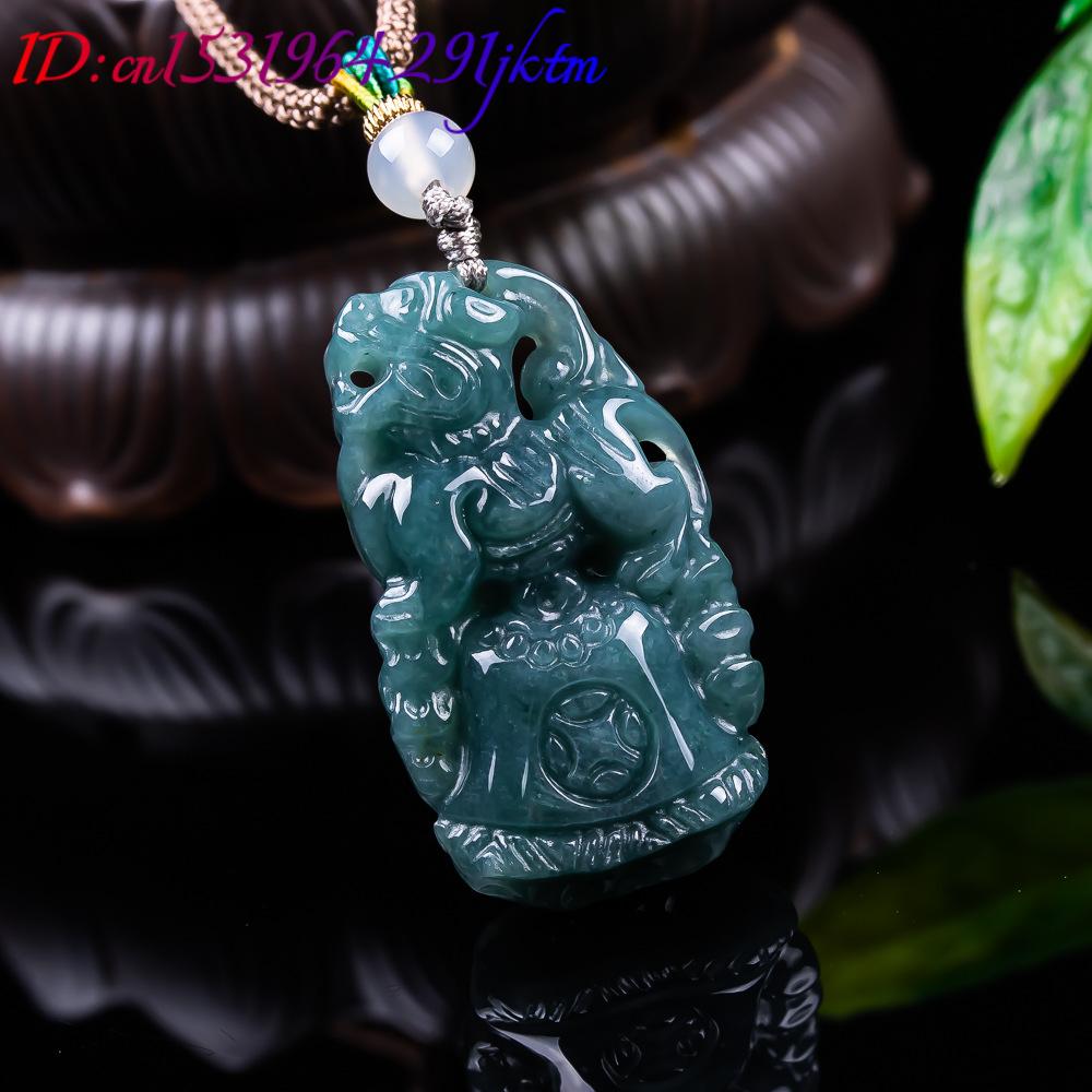 Pingente Pixiu de Jadeíta Birm - Women Fashion Necklace avaliação e preço