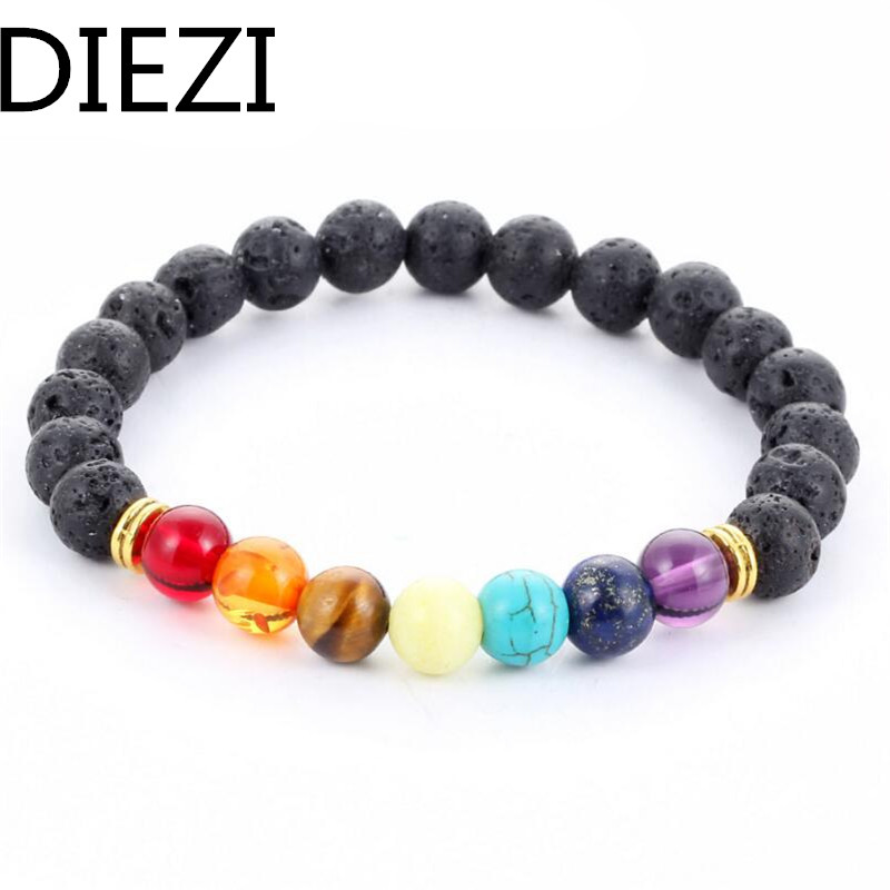 Diezi pulseira de lava preta 7 - New Balance Fashion Women avaliação e preço