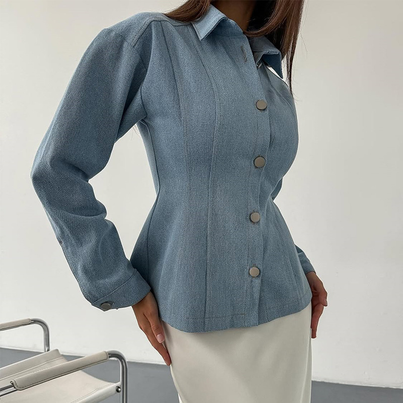 Camisa Jeans Vintage KT para M - Women Fashion Wear avaliação e preço