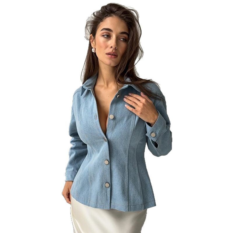 Camisa Jeans Vintage KT para M - Women Fashion Wear avaliação e preço
