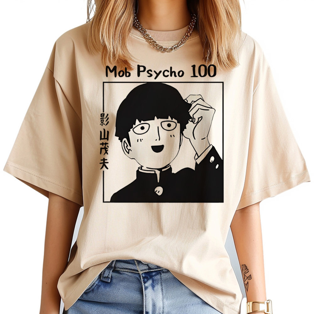 Camiseta feminina Mob Psycho 1 - Women Fashion 80S avaliação e preço