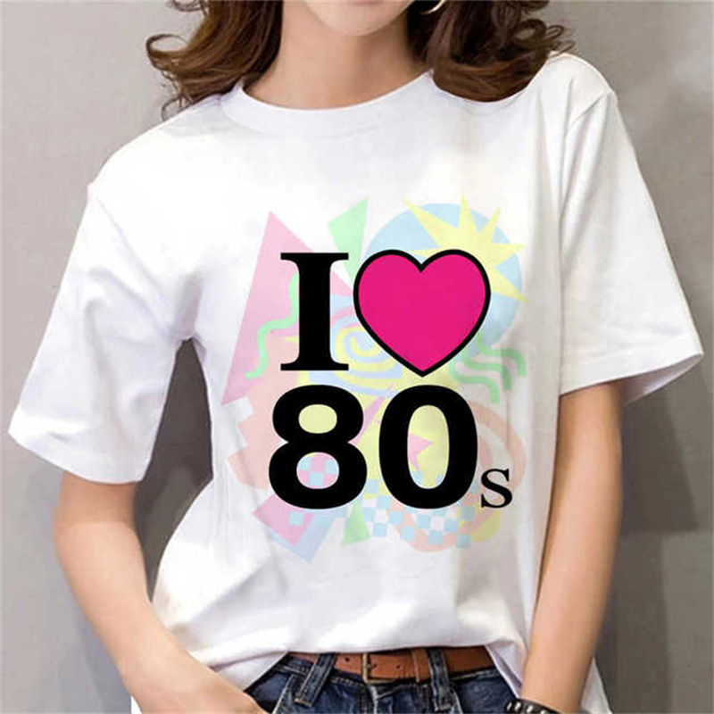 Camiseta Feminina Anos 80 Pret - Women Fashion 80S avaliação e preço