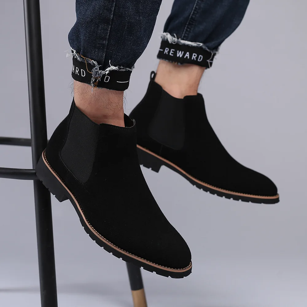 Botas de tornozelo masculinas  - Women'S Fashion Business Casual avaliação e preço