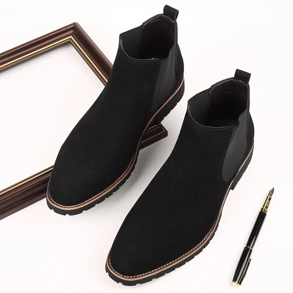 Botas de tornozelo masculinas  - Women'S Fashion Business Casual avaliação e preço