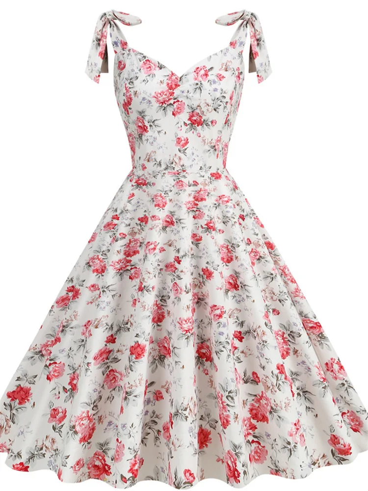 Vestido floral de escritório f - Women'S Fashion Of The 60S avaliação e preço