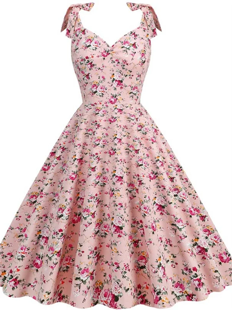 Vestido floral de escritório f - Women'S Fashion Of The 60S avaliação e preço