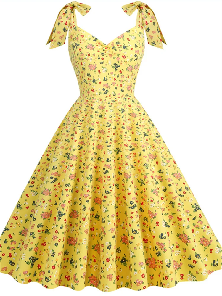 Vestido floral de escritório f - Women'S Fashion Of The 60S avaliação e preço