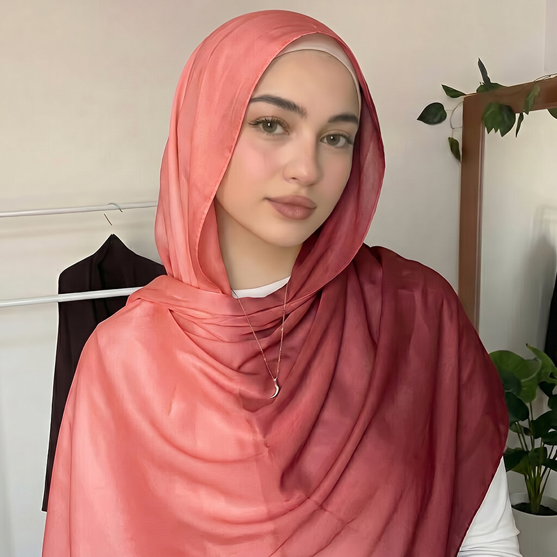 Lenço Hijab Muçulmano Ombre da - Women Fashion Wear avaliação e preço