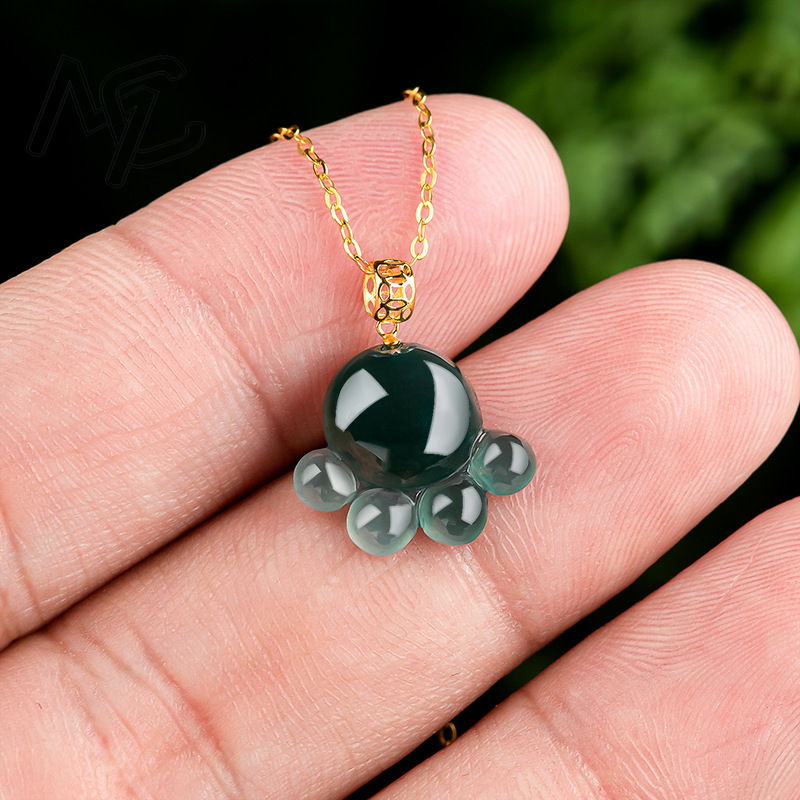 Colar com Pingente de Jade Nat - Women Fashion Necklace avaliação e preço