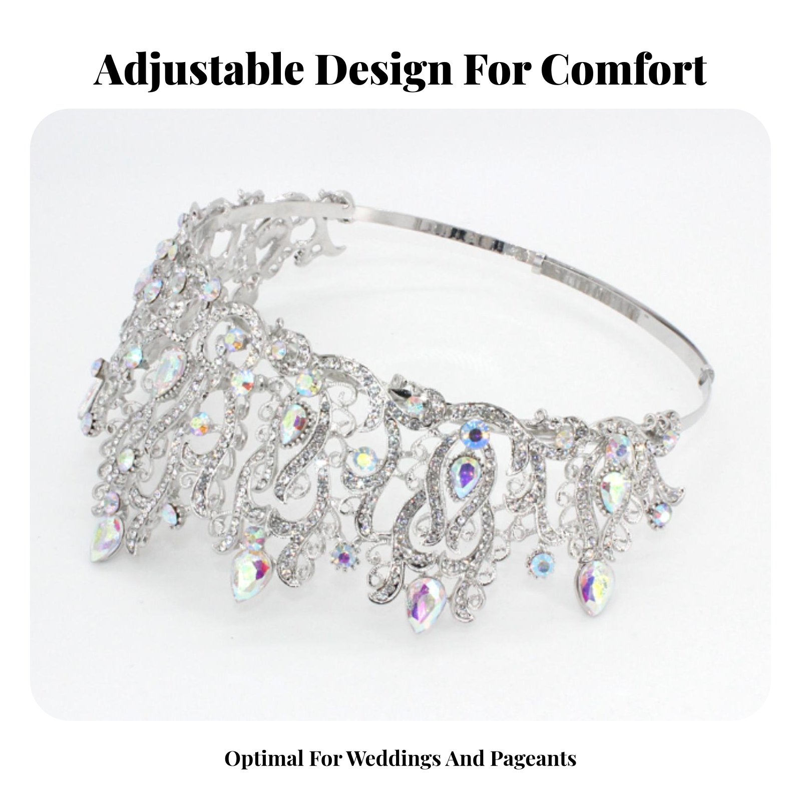 Coroa de Cristal para Concurso - Women Queen Fashion avaliação e preço