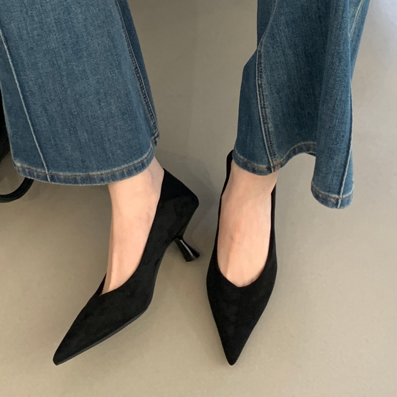 Bailamos outono apontou toe sa - Women Fashion Korean avaliação e preço
